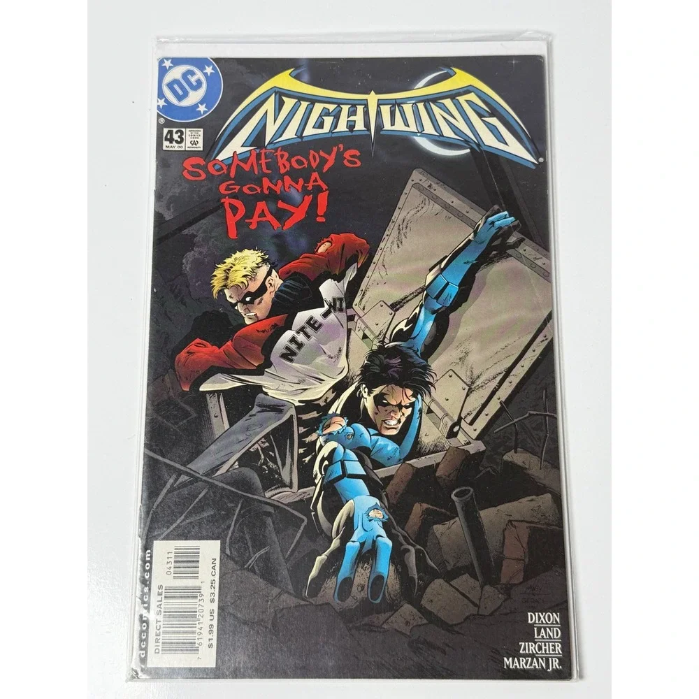 Nightwing 43 DC Comics 2000 Chuck Dixon Greg Land Patrick Zircher Bludhaven